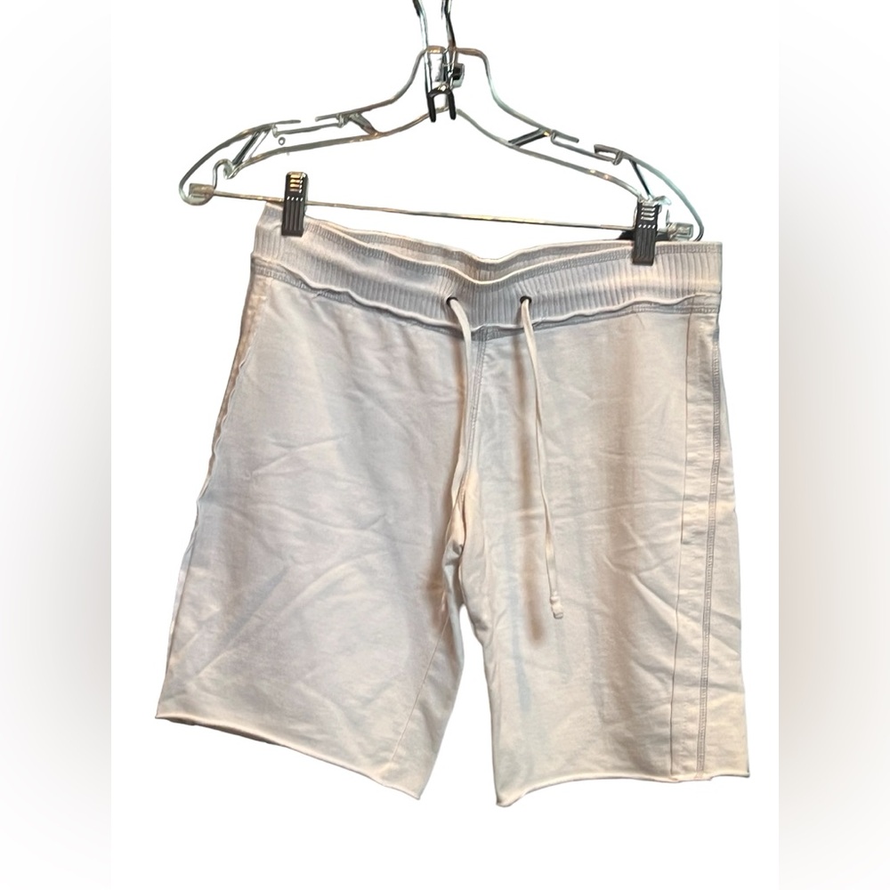 White cotton shorts